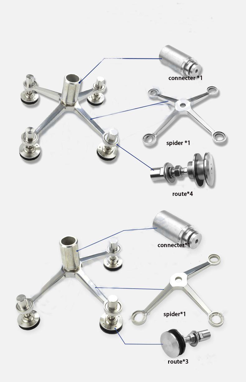 Spider Fittings for Glass Canopies wholesale