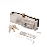 유리 도어 바닥 잠금 장치