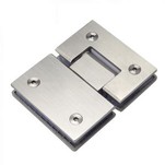 유리 대 유리 경첩